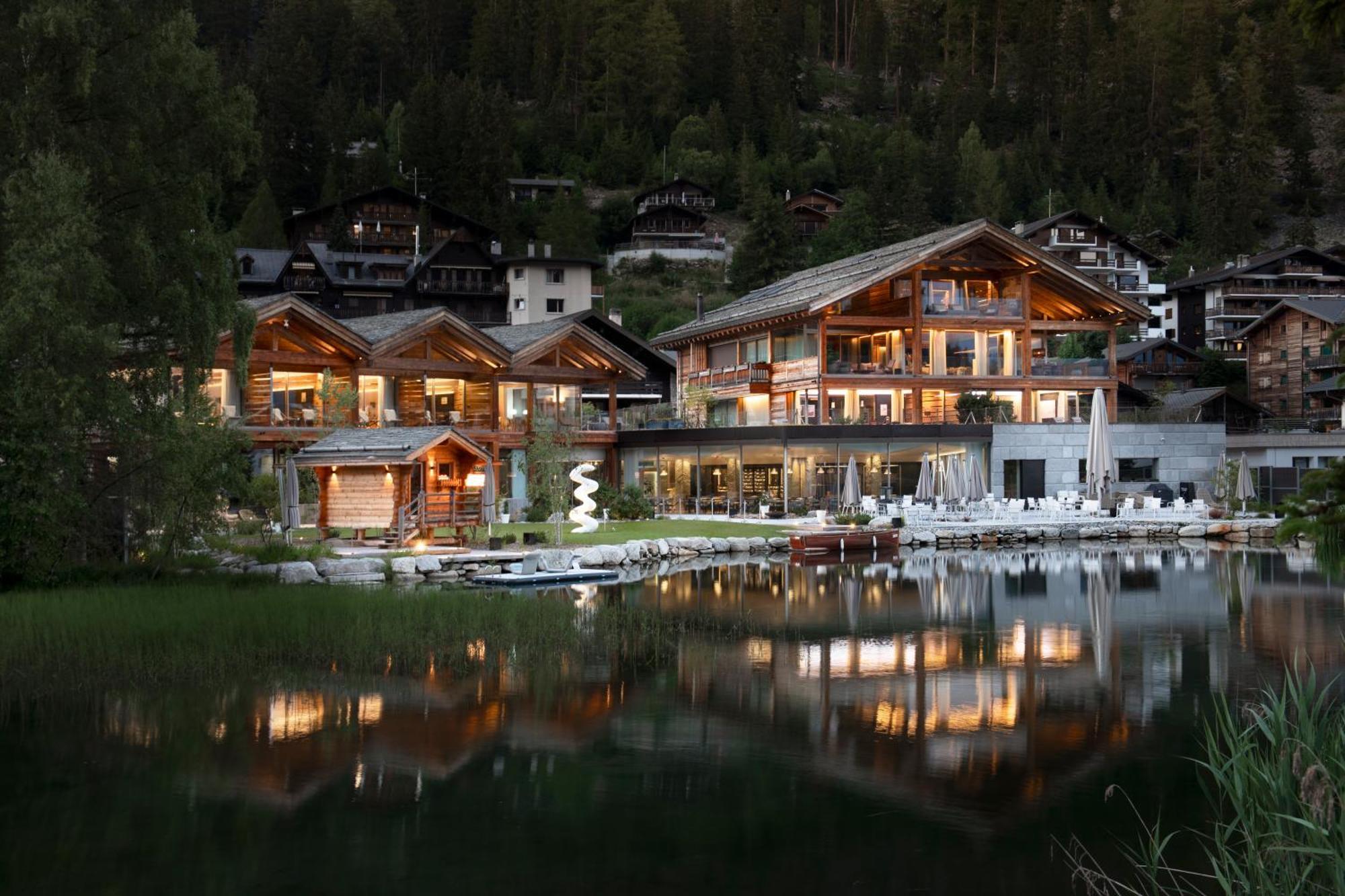 Au Club Alpin Hotel Champex-Lac Kültér fotó