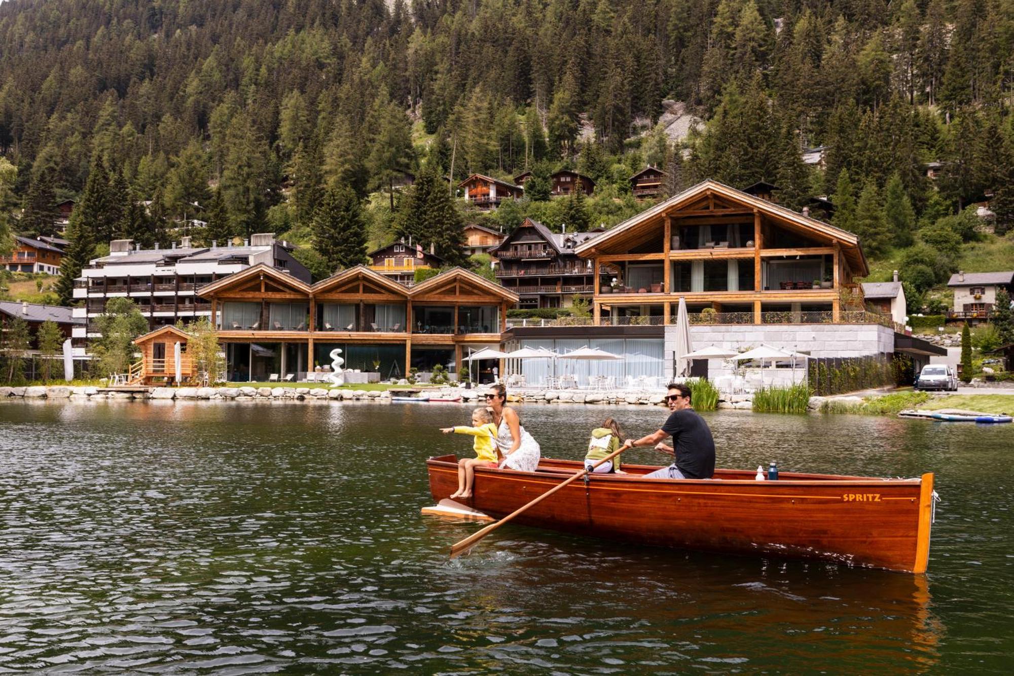 Au Club Alpin Hotel Champex-Lac Kültér fotó