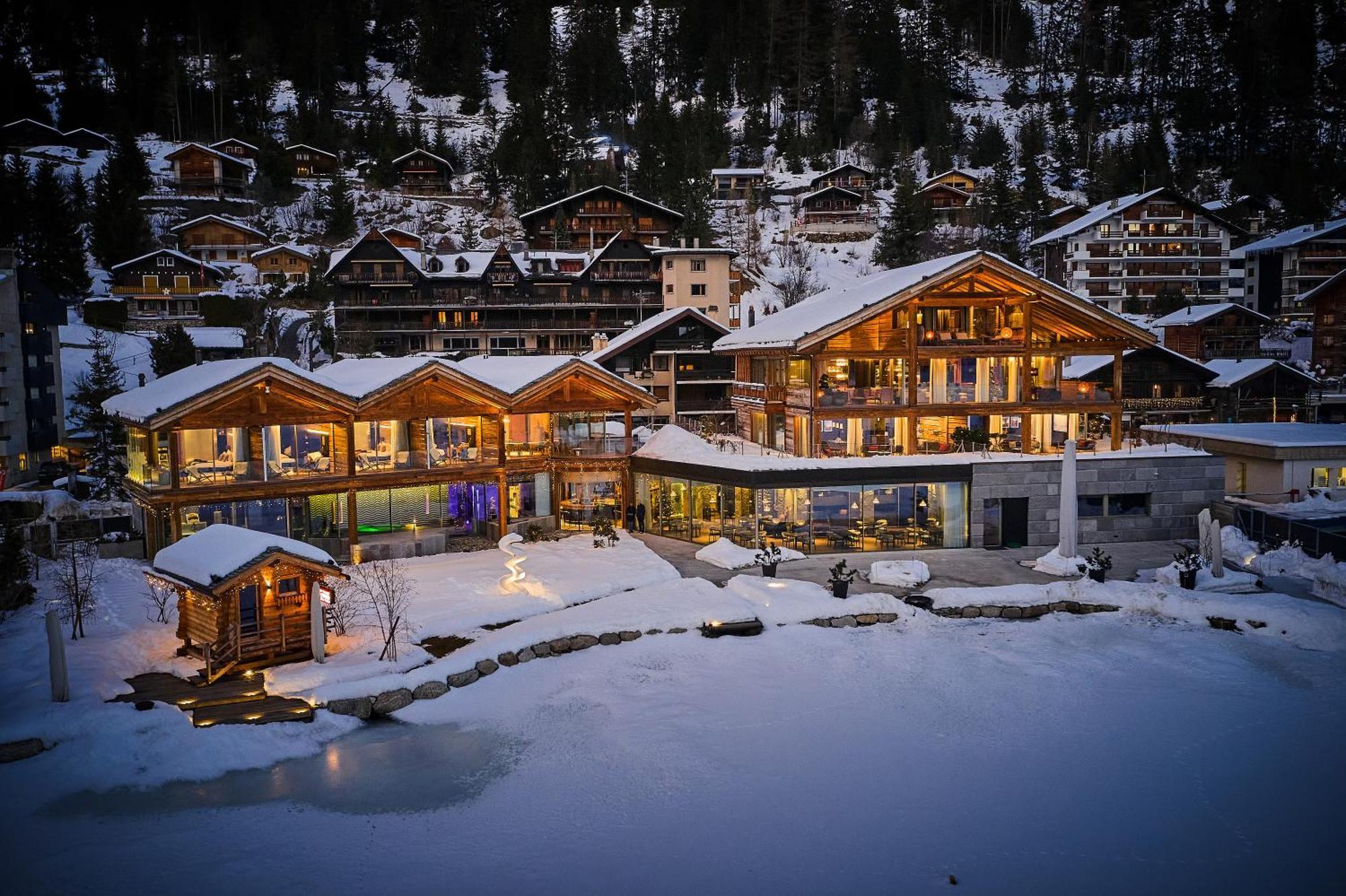 Au Club Alpin Hotel Champex-Lac Kültér fotó